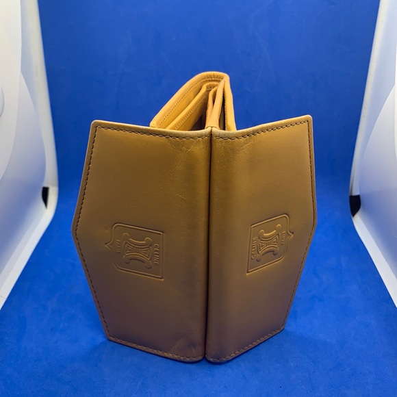 Céline
Macadam Compact In Mustard/Brown Coated Canvas Wallet - Picture 4 of 12